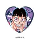 【グッズ-バッチ】『弱虫ペダル』 ハート型缶バッジ SJ (御堂筋 翔)の画像