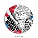 【グッズ-バッチ】『弱虫ペダル』 レザーバッジ(丸形) SC (鳴子 章吉)の画像