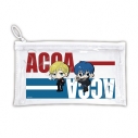 【グッズ-ポーチ】「ACCA13区監察課」 フラットクリアポーチ デザインDの画像