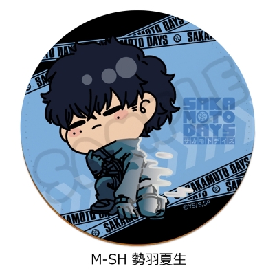 【グッズ-コースター】TVアニメ『SAKAMOTO DAYS』 レザーコースター M-SH (勢羽夏生)