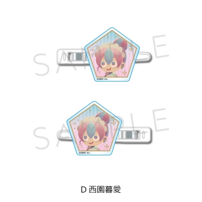 【グッズ-ヘアバンド】『誰ソ彼ホテル -蕾-』 前髪クリップ D(西園暮愛)