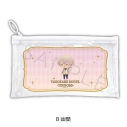 【グッズ-ポーチ】『誰ソ彼ホテル -蕾-』 フラットクリアポーチ B(幽蘭)の画像