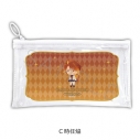 【グッズ-ポーチ】『誰ソ彼ホテル -蕾-』 フラットクリアポーチ C(時任焔)の画像