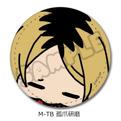 【グッズ-バッチ】「ハイキュー!!」 レザーバッジ(mochocho) M-TB(孤爪研磨)