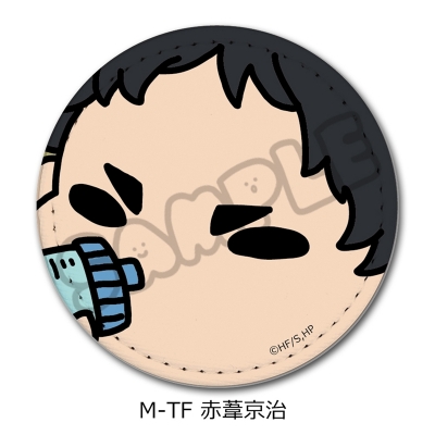 【グッズ-バッチ】「ハイキュー!!」 レザーバッジ(mochocho) M-TF(赤葦京治)