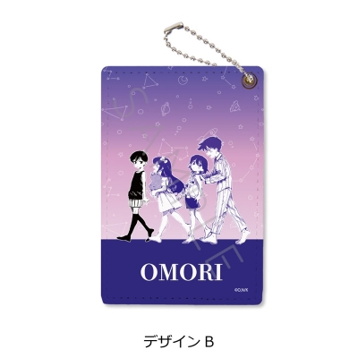 【グッズ-パスケース】『OMORI』 パスケース デザインB