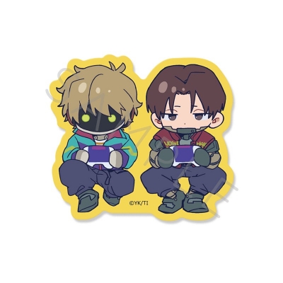 【グッズ-カード】アニメ『銀河特急 ミルキー☆サブウェイ』 クリアカードステッカー(ちぽっけ) TK(カート・マックス)