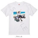 【グッズ-Tシャツ】TVアニメ『沖縄で好きになった子が方言すぎてツラすぎる』 Tシャツ デザインB ホワイト Mサイズの画像