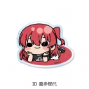 【グッズ-ステッカー】アニメ「ぼっち・ざ・ろっく!」 クリアカードステッカー ID(喜多郁代)の画像