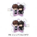 【グッズ-ヘアバンド】コードギアス 亡国のアキト 前髪クリップ MK (ジュリアス&スザク)の画像