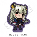 【グッズ-ステッカー】コードギアス 亡国のアキト クリアステッカー MB (レイラ・マルカル)の画像