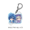 【グッズ-キーホルダー】コードギアス 亡国のアキト 第2弾 アクリルキーホルダー M-SJ (アキト&レイラ)の画像