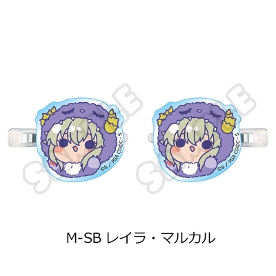 【グッズ-ヘアバンド】コードギアス 亡国のアキト 第2弾 前髪クリップ M-SB (レイラ・マルカル)
