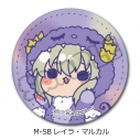 【グッズ-バッチ】コードギアス 亡国のアキト 第2弾 レザーバッジ(丸形) M-SB (レイラ・マルカル)の画像