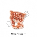 【グッズ-ステッカー】コードギアス 亡国のアキト 第2弾 クリアステッカー M-SG (アシュレイ)の画像