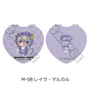 【グッズ-ミラー】コードギアス 亡国のアキト 第2弾 コンパクトミラー(ハート)M-SB (レイラ・マルカル)の画像