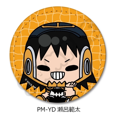 【グッズ-バッチ】TVアニメ『僕のヒーローアカデミア』 POTEmocho 第3弾 レザーバッジ PM-YD(瀬呂範太)