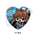 【グッズ-バッチ】アニメ「ワンパンマン」 ハート型缶バッジ MF(童帝)の画像