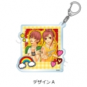 【グッズ-キーホルダー】『ラブ★コン』 アクリルキーホルダー デザインAの画像