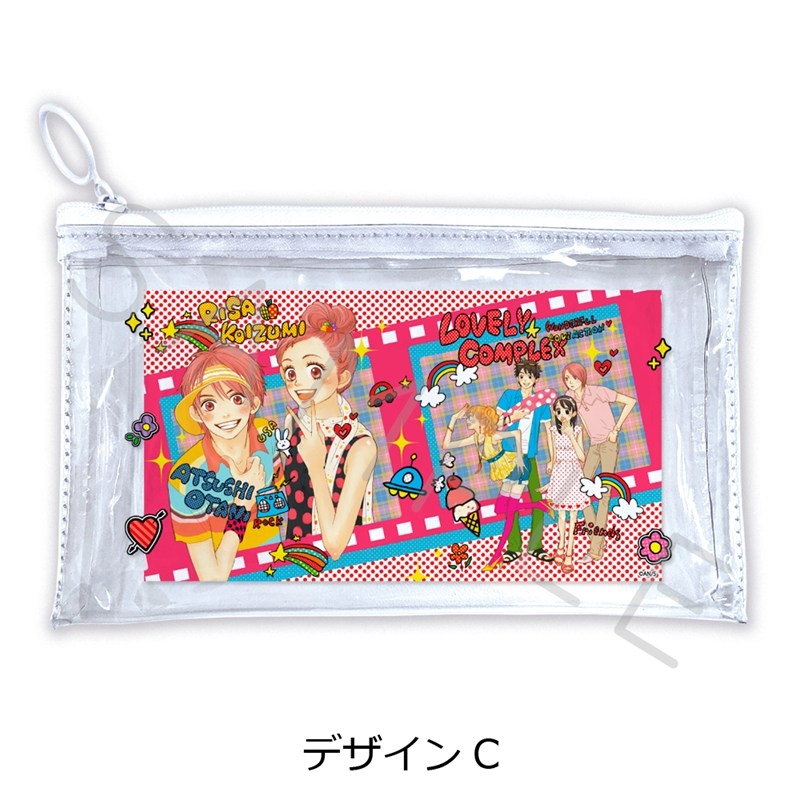 [Good-Pouch] “Lovecon” Flat Clear Pouch Design C