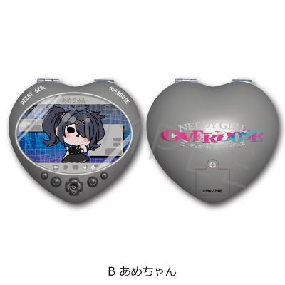 【グッズ-ミラー】アニメ「NEEDY GIRL OVERDOSE」 ハート型コンパクトミラー B(あめちゃん)