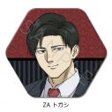 【グッズ-バッチ】劇場アニメ『ひゃくえむ。』 第2弾 六角形缶バッジZA (トガシ)の画像
