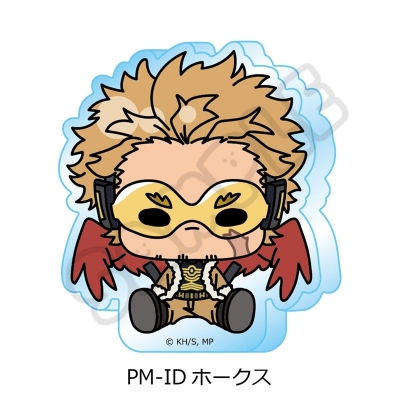 【グッズ-置きもの】アニメ『僕のヒーローアカデミア』 POTEmocho 第6弾 アクリルミニブロック PM-ID(ホークス)