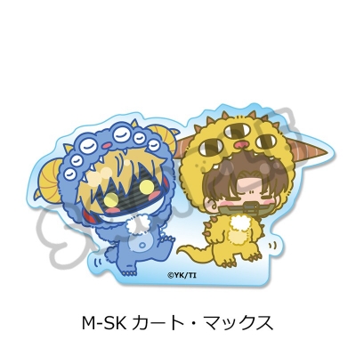 【グッズ-ステッカー】アニメ『銀河特急 ミルキー☆サブウェイ』 クリアカードステッカー(mochocho第2弾) M-SK(カート・マックス)