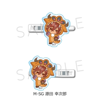 【グッズ-ヘアバンド】『イナズマイレブン 英雄たちのヴィクトリーロード』 前髪クリップ M-SG(源田 幸次郎)