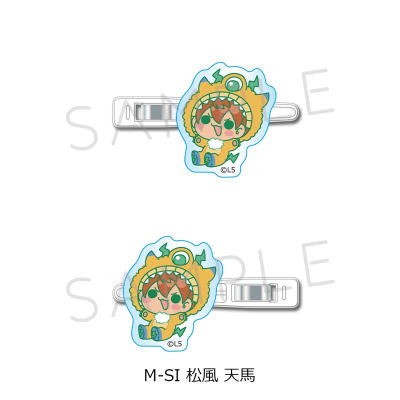 【グッズ-ヘアバンド】『イナズマイレブン 英雄たちのヴィクトリーロード』 前髪クリップ M-SI(松風 天馬)