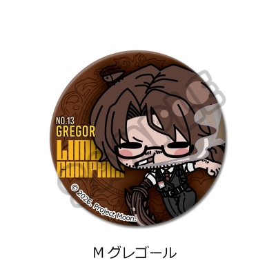 【グッズ-バッチ】『Limbus Company』 丸形缶バッジ(57mm) M(グレゴール)