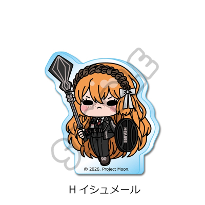 【グッズ-置きもの】『Limbus Company』 アクリルミニブロック H(イシュメール)