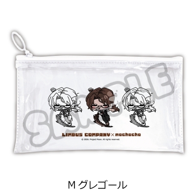 【グッズ-ポーチ】『Limbus Company』 フラットクリアポーチ M(グレゴール)