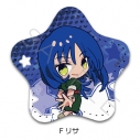 【グッズ-バッチ】TVアニメ『さよならララ』 星型レザーバッジ F(リサ)の画像