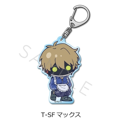 【グッズ-キーホルダー】アニメ『銀河特急 ミルキー☆サブウェイ』 第5弾 アクリルキーホルダー(ちぽっけ) T-SF(マックス)