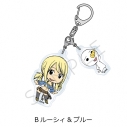 【グッズ-キーホルダー】「FAIRY TAIL」 2連アクリルキーホルダー B(ルーシィ&プルー)の画像