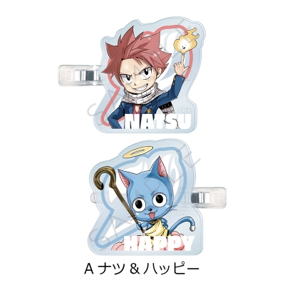 【グッズ-ヘアバンド】「FAIRY TAIL」 前髪クリップ A(ナツ&ハッピー)