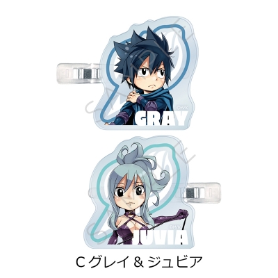 【グッズ-ヘアバンド】「FAIRY TAIL」 前髪クリップ C(グレイ&ジュビア)