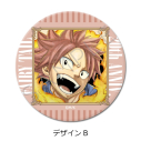 【グッズ-バッチ】FAIRY TAIL 第2弾 丸型缶バッジ(57mm) デザインBの画像