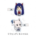 【グッズ-ヘアバンド】FAIRY TAIL 第2弾 前髪クリップ C(ウェンディ&シャルル)の画像
