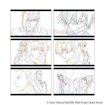 グッズ-ポストカード】アニメ「黒執事 -寄宿学校編-」 ポストカード6枚 