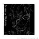 【グッズ-コースター】アニメ「黒執事 -寄宿学校編-」 アクリルコースター01/セバスチャン・ミカエリス(原画イラスト)の画像