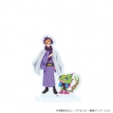 【グッズ-スタンドポップ】DIGIMON BEATBREAK アクリルスタンド01/天馬トモロウ&ゲッコーモン 冬和服ver.(描き下ろしイラスト)の画像