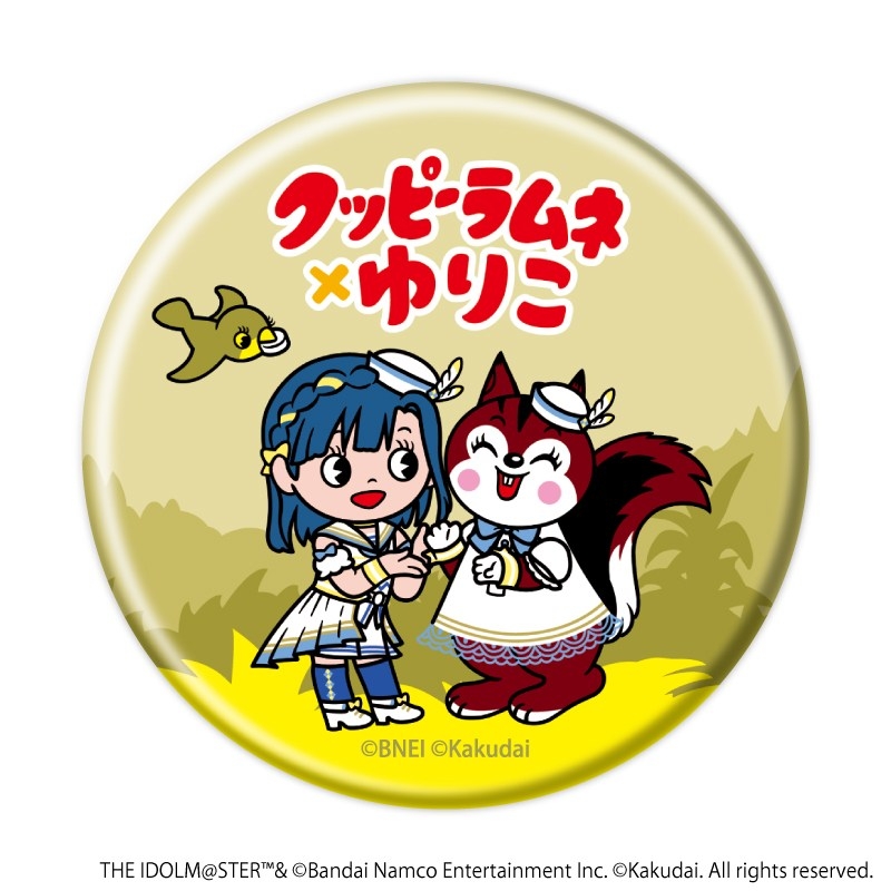 グッズ-バッチ】アイドルマスター ミリオンライブ！×クッピーラムネ 缶 