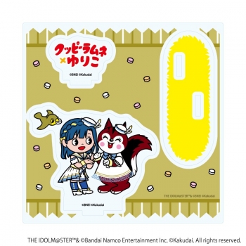 グッズ-スタンドポップ】アイドルマスター ミリオンライブ！×クッピー アイドルマスター ミリオンライブ！×クッピーラムネ アクリルスタンド白石 紬