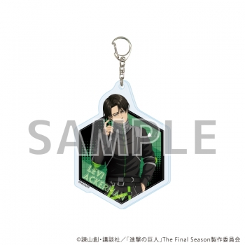 グッズ-キーホルダー】TVアニメ『進撃の巨人』The Final Season 超超希少品 進撃の巨人 リヴァイ アクリルチャーム4点セット