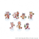 【グッズ-スタンドポップ】Obey Me! Nightbringer アクリルぷちスタンド20/クリスマスver.ブラインド(全7種)(レトロアートイラスト)の画像