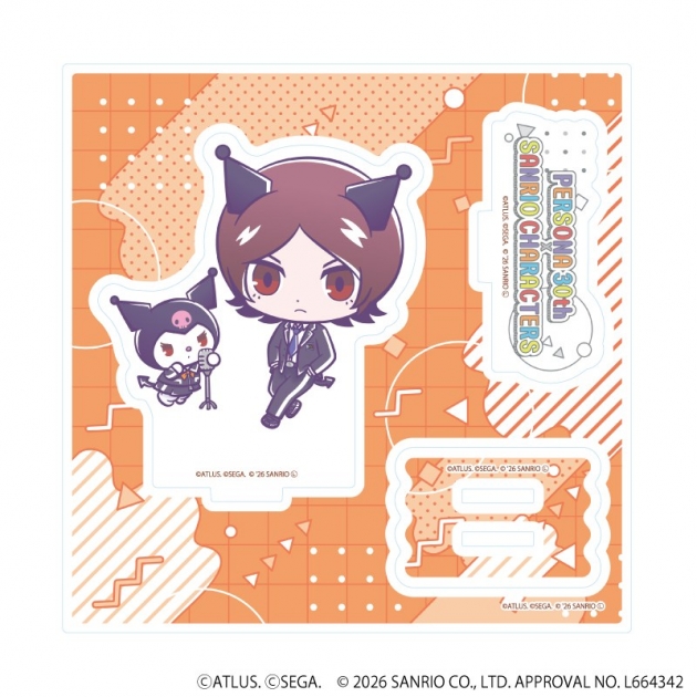 【グッズ-スタンドポップ】P30th×サンリオキャラクターズ アクリルスタンドプレート02/P2罪主人公・クロミ(コラボイラスト)