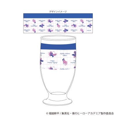 【グッズ-タンブラー・グラス】僕のヒーローアカデミア グラス アメリカンレトロVer. 敵<ヴィラン>