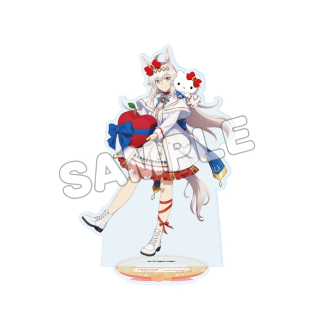 【グッズ-スタンドポップ】アニメ『ウマ娘 シンデレラグレイ』×サンリオキャラクターズ BIGアクリルスタンド オグリキャップ×ハローキティ